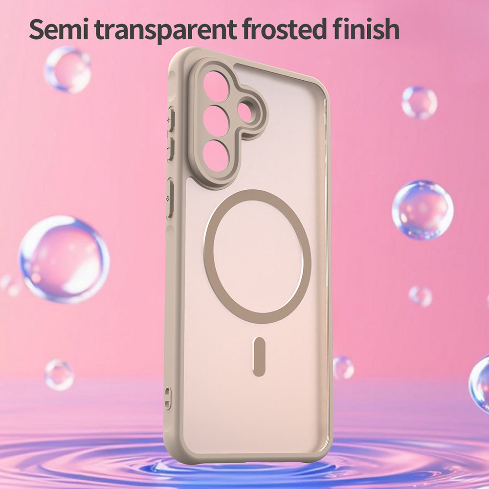 MagSafe-fodral för Samsung Galaxy A27 5G, Techsuit, HaloFrost II, Guld