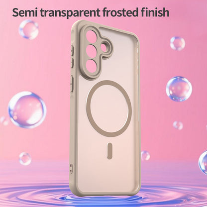MagSafe-fodral för Samsung Galaxy A27 5G, Techsuit, HaloFrost II, Guld
