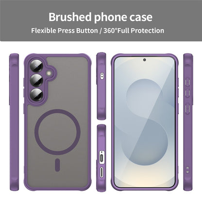 MagSafe Case for Samsung Galaxy A27 5G, Techsuit, HaloFrost II, Purple
