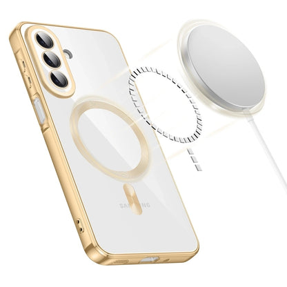 MagSafe-fodral för Samsung Galaxy A27 5G, Techsuit, Luxury Crystal, Silver
