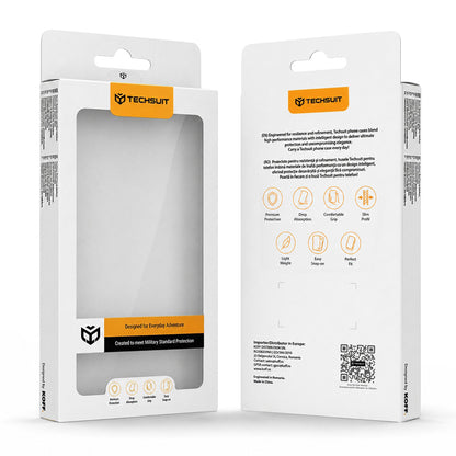 MagSafe-fodral för Samsung Galaxy A27 5G, Techsuit, Luxury Glitter, Mörkblå