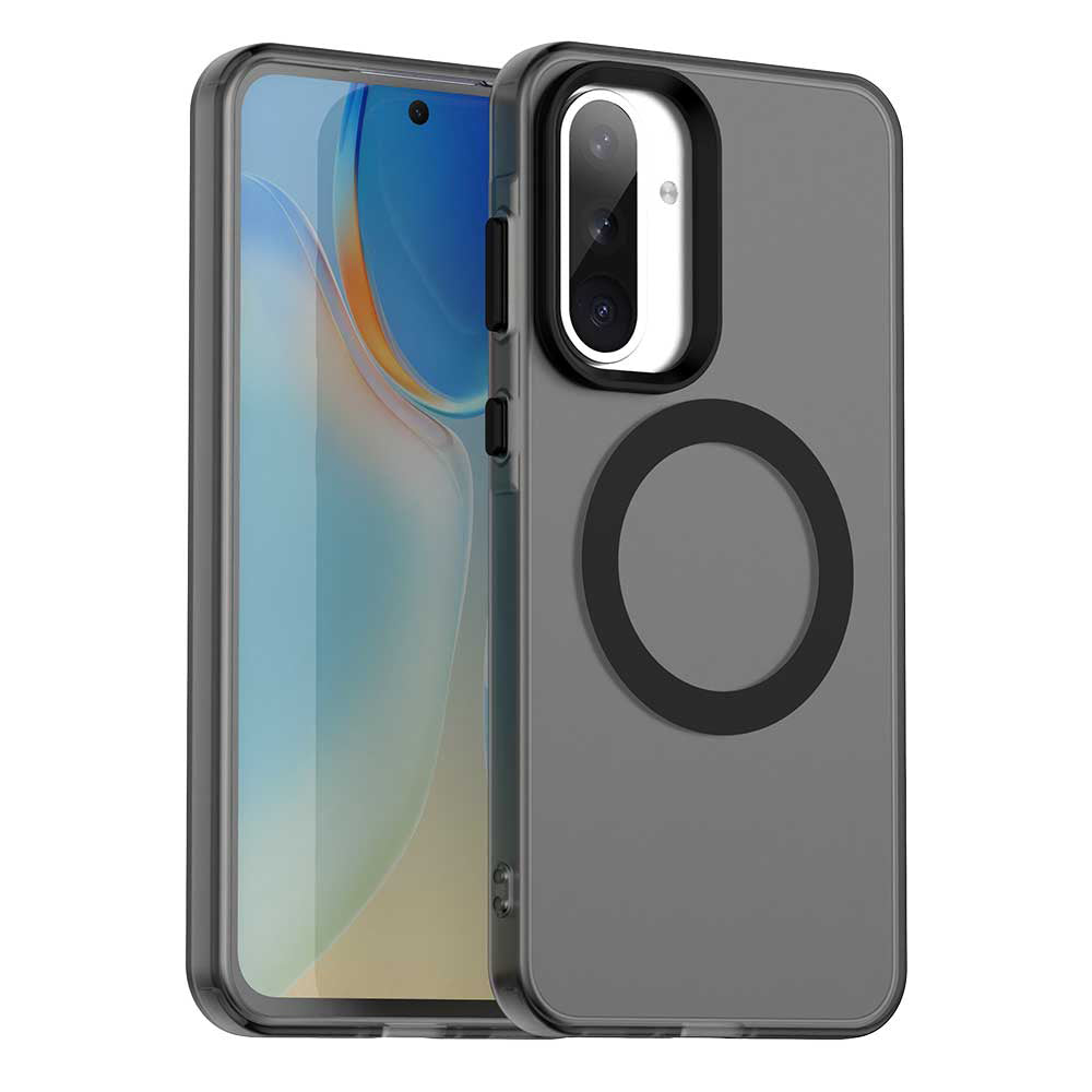 MagSafe-fodral för Samsung Galaxy A36 A366, Techsuit, CandyCase, Svart
