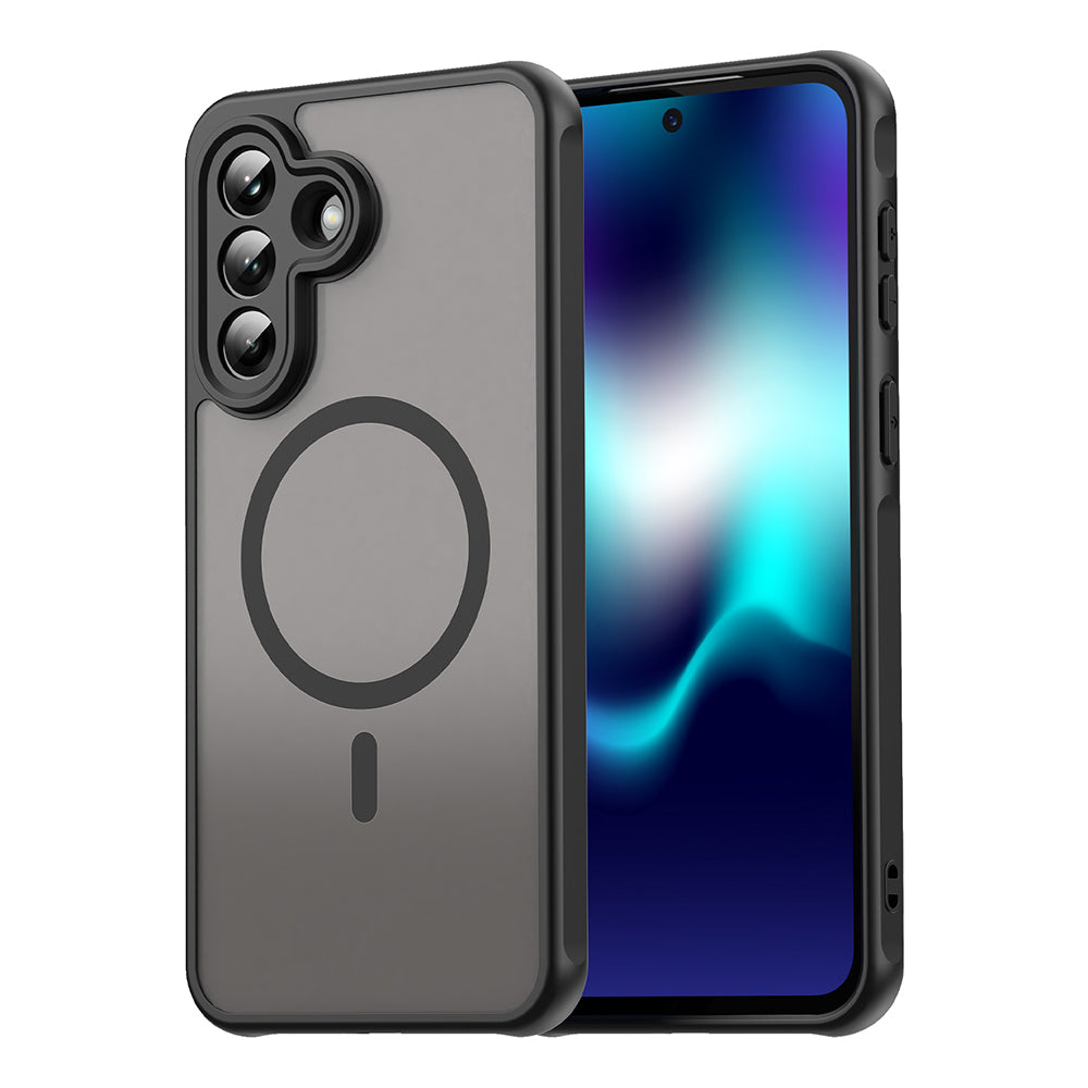 MagSafe-skal för Samsung Galaxy A37 5G, Techsuit, HaloFrost II, Svart