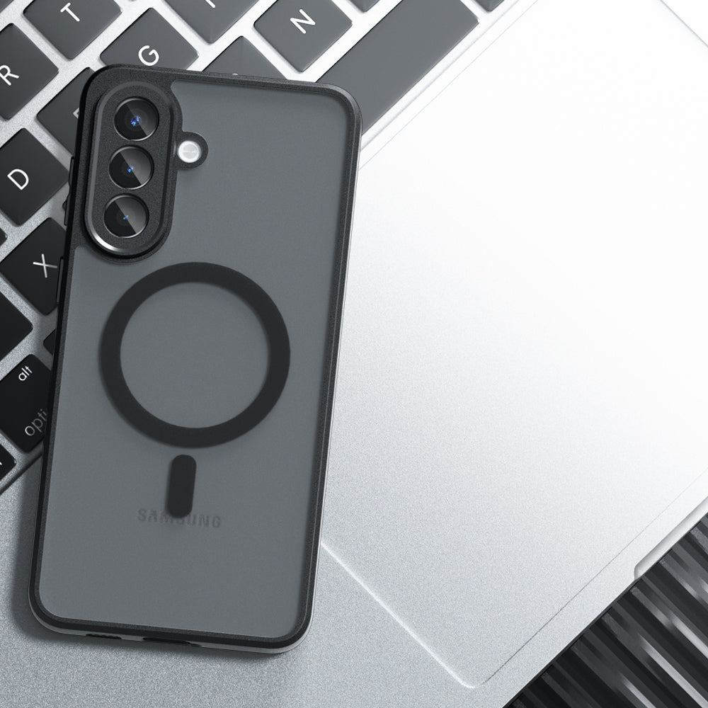 MagSafe-skal för Samsung Galaxy A37 5G, Techsuit, PureFrost, Satinsvart