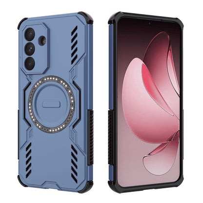 MagSafe-fodral för Samsung Galaxy A56 A566, Techsuit, ArmorMag, Blå