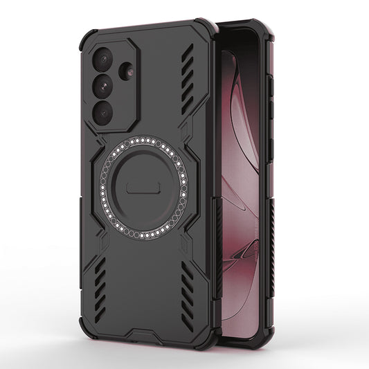 MagSafe Case for Samsung Galaxy A56 A566, Techsuit, ArmorMag, Black
