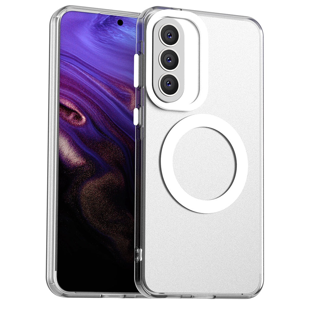 MagSafe-skal för Samsung Galaxy A57 5G, Techsuit, CandyCase, Vit