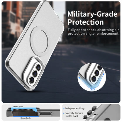 MagSafe-skal för Samsung Galaxy A57 5G, Techsuit, CandyCase, Vit