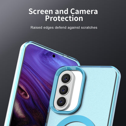 MagSafe-skal för Samsung Galaxy A57 5G, Techsuit, CandyCase, Blå