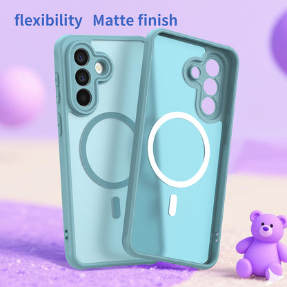 MagSafe-fodral för Samsung Galaxy A57 5G, Techsuit, HaloFrost II, Ljusgrön