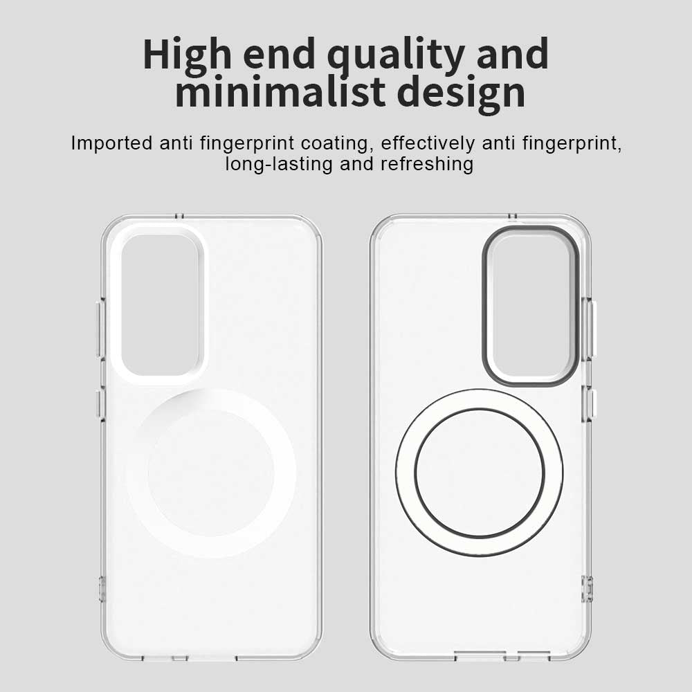 MagSafe-fodral för Samsung Galaxy S23+ S916, Techsuit, CandyCase, Vit