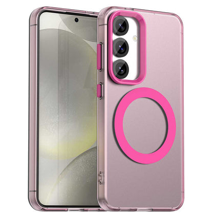 MagSafe-fodral för Samsung Galaxy S24 FE S721, Techsuit, CandyCase, Rosa