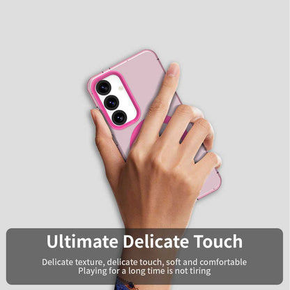 MagSafe-fodral för Samsung Galaxy S24 FE S721, Techsuit, CandyCase, Rosa