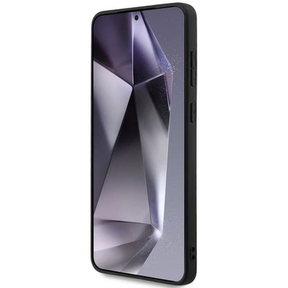 MagSafe Case for Samsung Galaxy S25 Edge S937, Guess, 4G Ring Classic Logo, Black