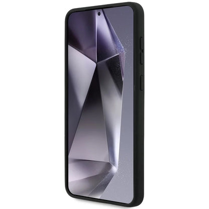 MagSafe-fodral för Samsung Galaxy S25 Edge S937, Karl Lagerfeld, Silicone Double Heads, Svart