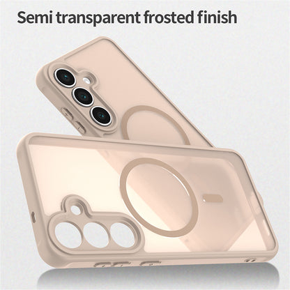 MagSafe-fodral för Samsung Galaxy S25 FE, Techsuit, HaloFrost II, Guld