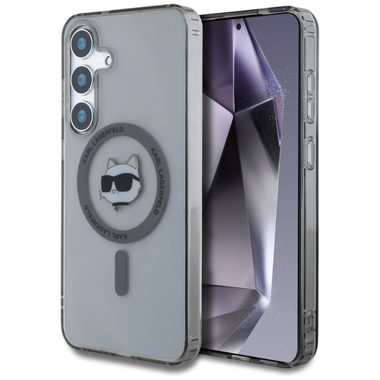 MagSafe-skal för Samsung Galaxy S25+ S936, Karl Lagerfeld, IML Choupette's Head, Svart