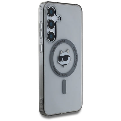 MagSafe-skal för Samsung Galaxy S25+ S936, Karl Lagerfeld, IML Choupette's Head, Svart