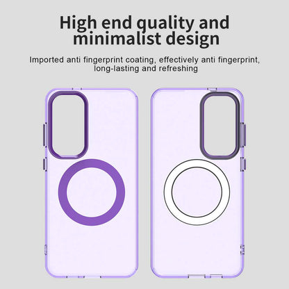MagSafe-fodral för Samsung Galaxy S25+ S936 / S24+ S926, Techsuit, CandyCase, Lila