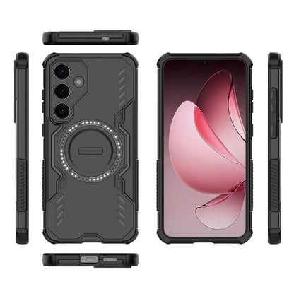 MagSafe Case for Samsung Galaxy S25 S931, Techsuit, ArmorMag, Black