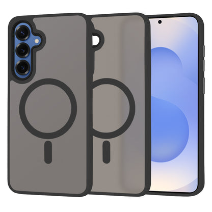 MagSafe-skal för Samsung Galaxy S25 S931, Techsuit, HaloFrost, Svart