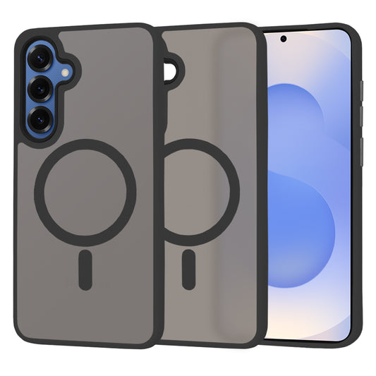 MagSafe-skal för Samsung Galaxy S25 S931, Techsuit, HaloFrost, Svart