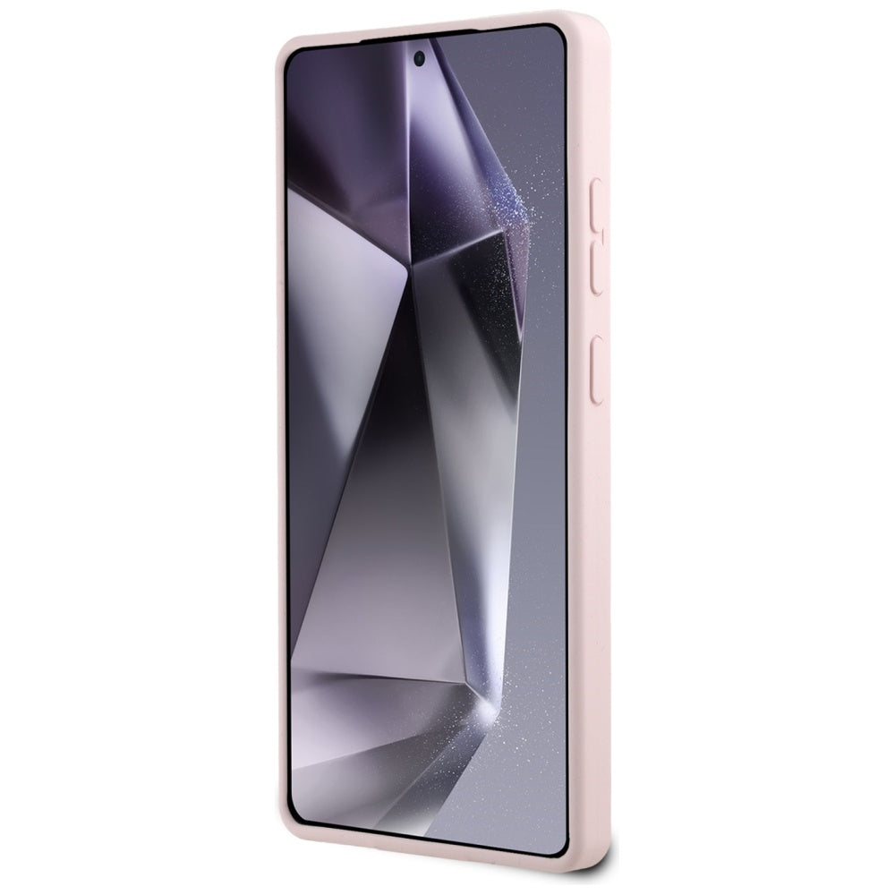 MagSafe-skal för Samsung Galaxy S25 Ultra S938, Karl Lagerfeld, Silicone Double Heads, Rosa