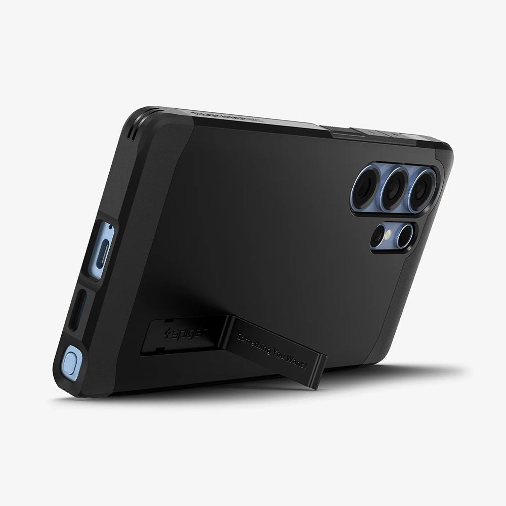 MagSafe-skal för Samsung Galaxy S25 Ultra S938, Spigen, Tough Armor, Svart