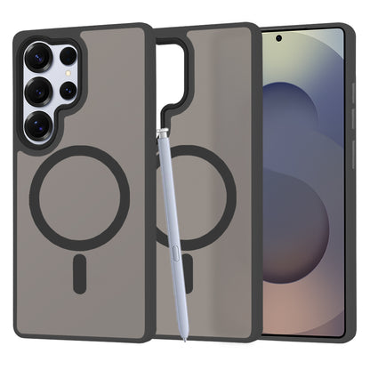 MagSafe-skal för Samsung Galaxy S25 Ultra S938, Techsuit, HaloFrost, Svart