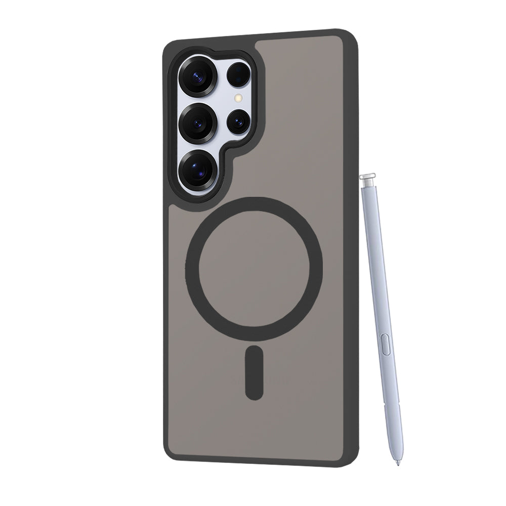 MagSafe-skal för Samsung Galaxy S25 Ultra S938, Techsuit, HaloFrost, Svart