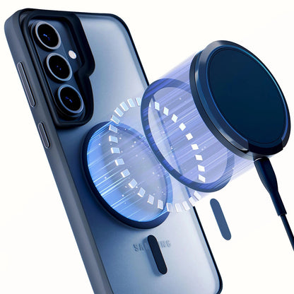 MagSafe-skal för Samsung Galaxy S26, 3MK, Satin Armor, Transparent