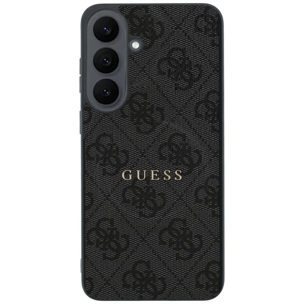 MagSafe-skal för Samsung Galaxy S26 FE S741, Guess, 4G Embossed Ring Classic Logo, svart