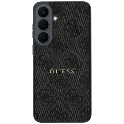 MagSafe-skal för Samsung Galaxy S26 FE S741, Guess, 4G Embossed Ring Classic Logo, svart