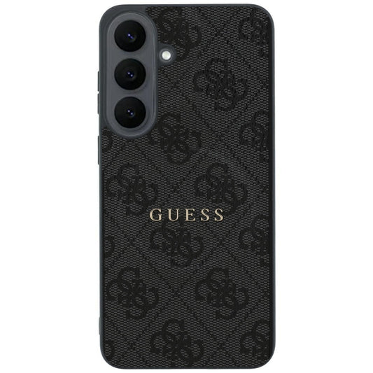 MagSafe-skal för Samsung Galaxy S26 FE S741, Guess, 4G Embossed Ring Classic Logo, svart