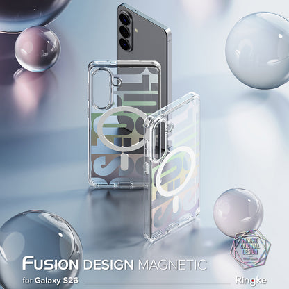 MagSafe Case for Samsung Galaxy S26 Plus S947, Ringke, Fusion Seoul, Transparent