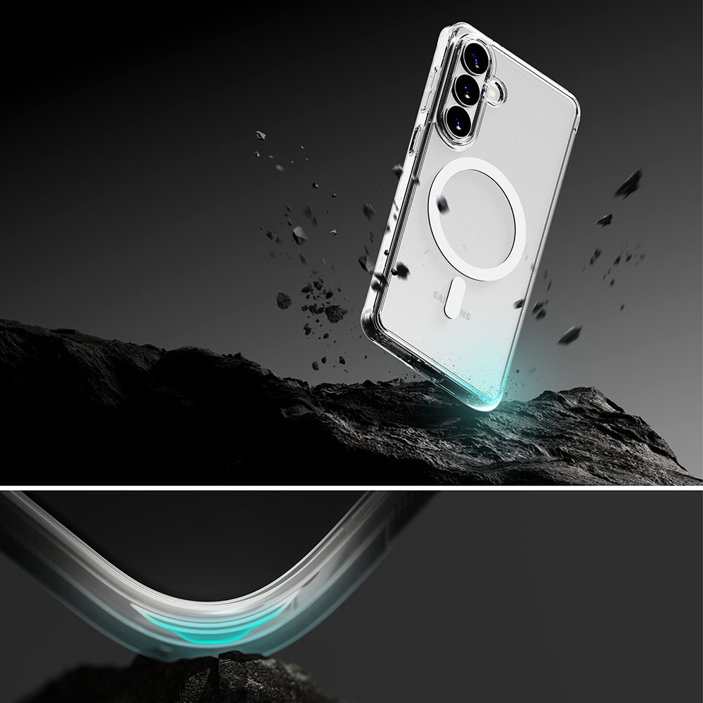 MagSafe Case for Samsung Galaxy S26 Plus S947, Ringke, Fusion, Matte Transparent