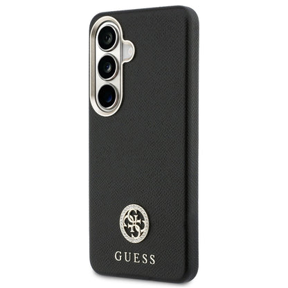 MagSafe-skal för Samsung Galaxy S26 Plus S947, Guess, Rhinestone Round Logo, Svart