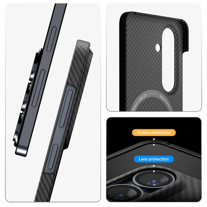 MagSafe-fodral för Samsung Galaxy S26 Plus S947, Spigen, Air Skin, Svart