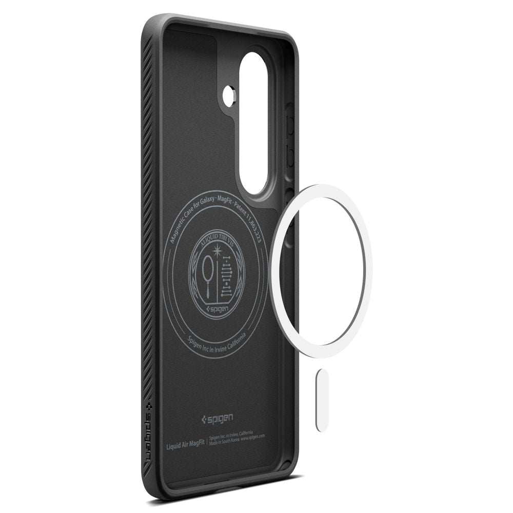 MagSafe Case for Samsung Galaxy S26 Plus S947, Spigen, Liquid Air, Matte Black ACS10704
