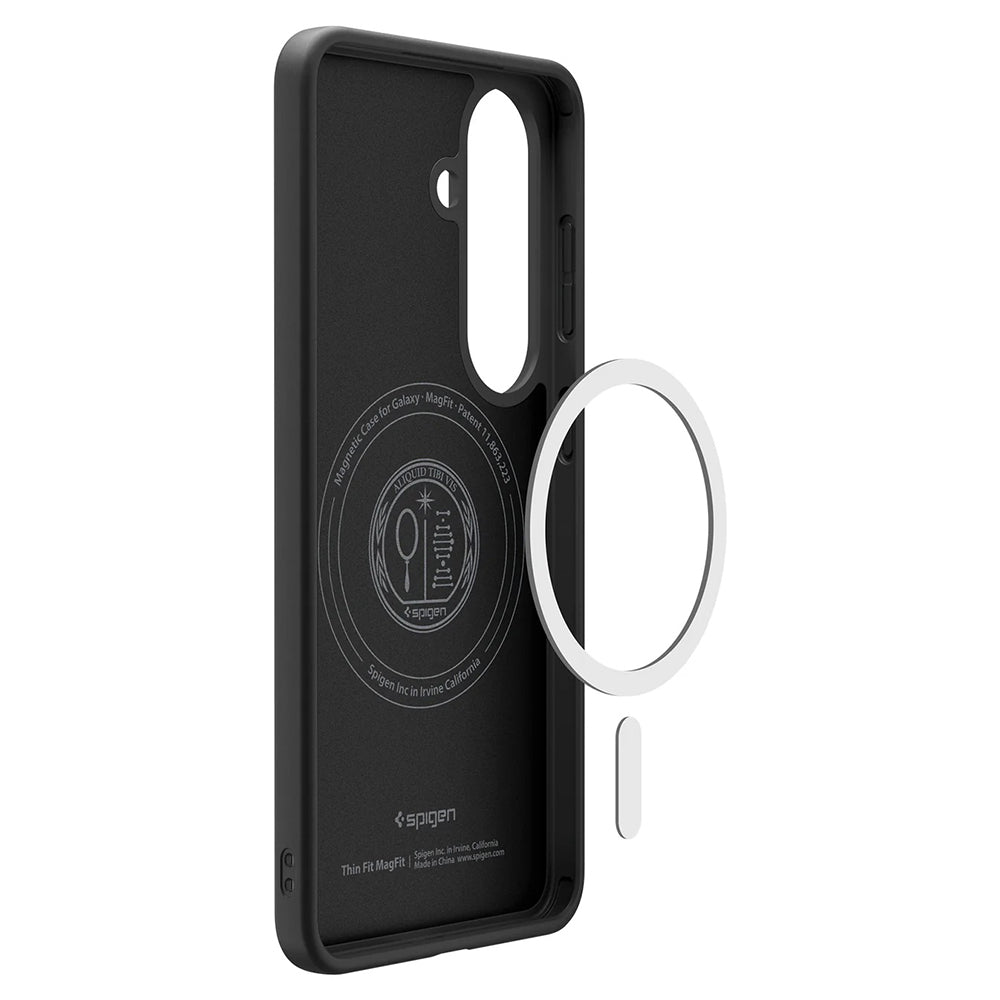 MagSafe-skal för Samsung Galaxy S26 Plus S947, Spigen, Thin Fit, Svart ACS11395