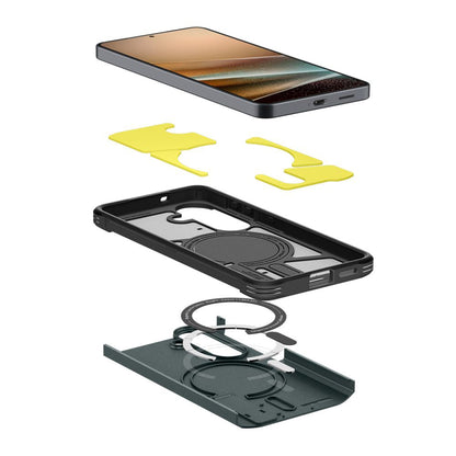 MagSafe Case for Samsung Galaxy S26 Plus S947, Spigen, Tough Armor, Green ACS10715