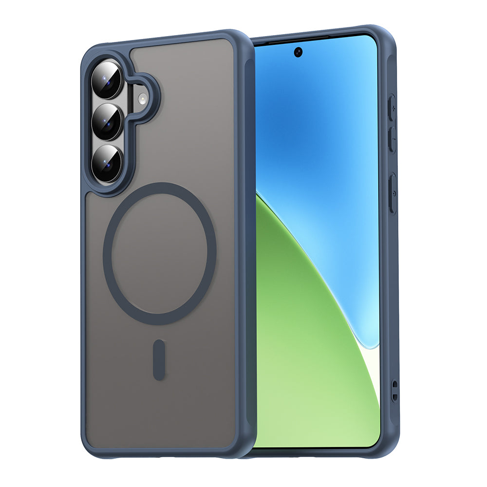 MagSafe-skal för Samsung Galaxy S26 Plus, Techsuit, HaloFrost II, Marinblå