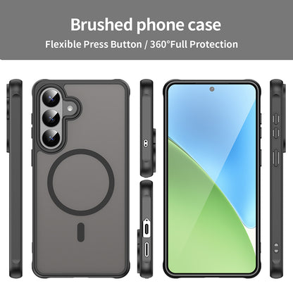 MagSafe-skal för Samsung Galaxy S26 Plus, Techsuit, HaloFrost II, Svart