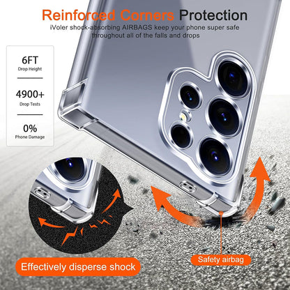 MagSafe Case for Samsung Galaxy S26 Plus S947, Techsuit, Shockproof, Transparent