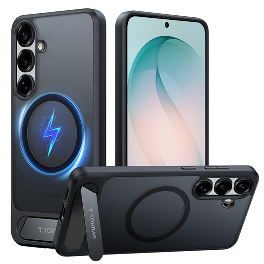 MagSafe-skal för Samsung Galaxy S26 Plus, Torras, Pstand, Svart