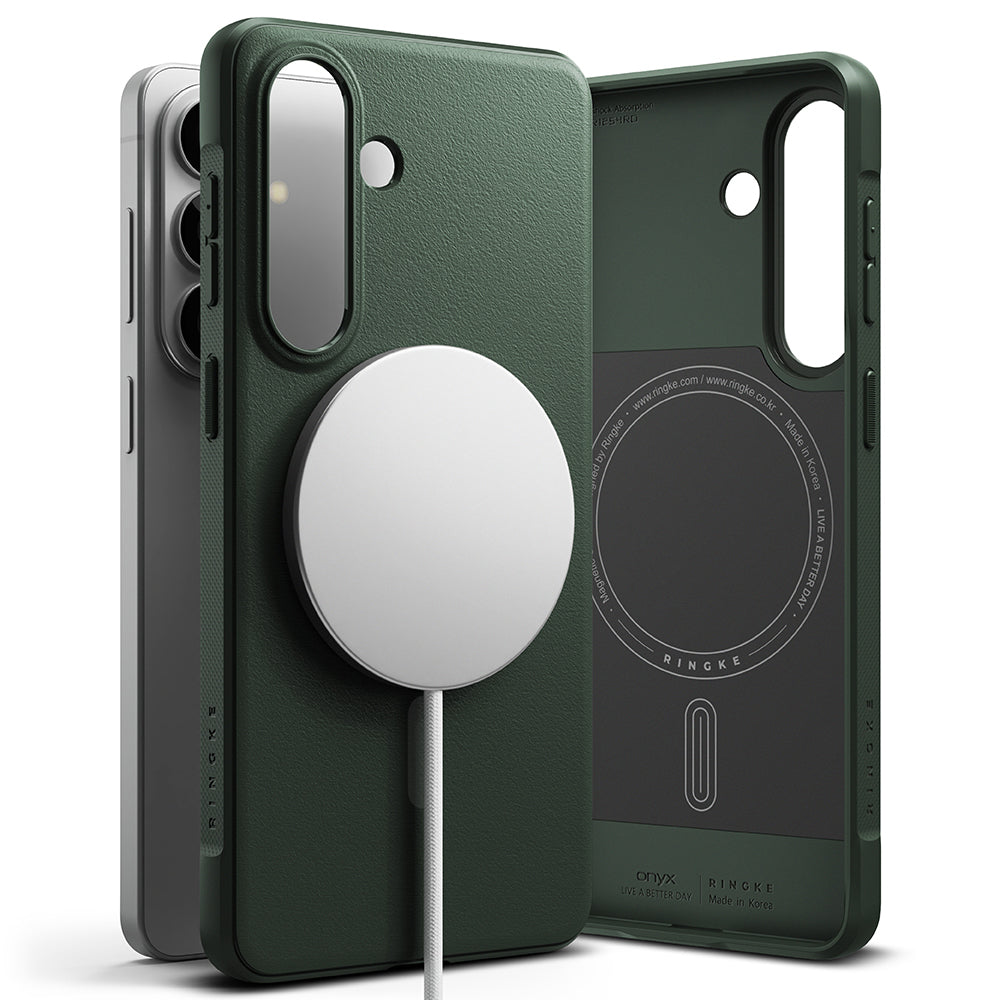 MagSafe Case for Samsung Galaxy S26, Ringke, Onyx, Dark Green