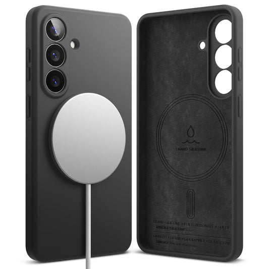 MagSafe-skal för Samsung Galaxy S26, Ringke, Silikon, Svart