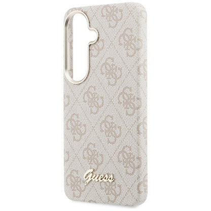 MagSafe-fodral för Samsung Galaxy S26 S942, Guess, 4G Script Logo, Rosa