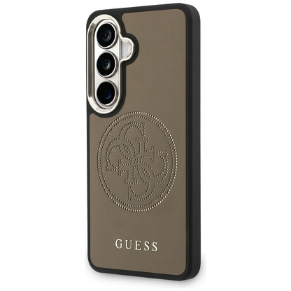 MagSafe-fodral för Samsung Galaxy S26 S942, Guess, Perforated Logo, Brun