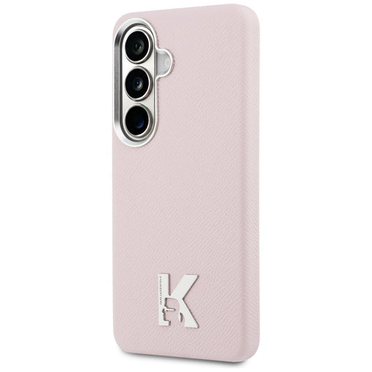 MagSafe-skal för Samsung Galaxy S26 S942, Karl Lagerfeld, Karl Head Logo, Rosa